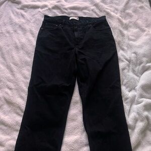 Abercrombie & Fitch Ultra High Rise Black Jeans